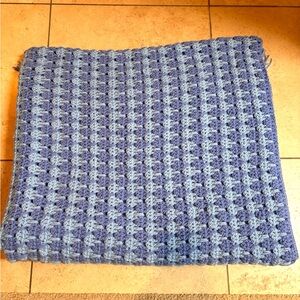 Large handmade crochet blanket